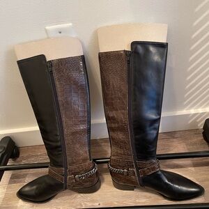 Leather boots , size 39